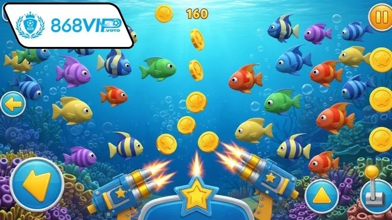 Hướng dẫn chơi bắn cá 868vip cơ bản