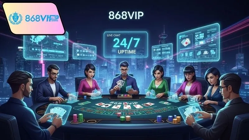 Lợi ích khi tham gia game bài trực tuyến hoạt động 247 868vip
